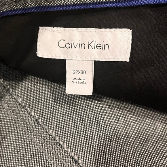 Calvin Klein Slim Fit Gray Pants - Picture 4 of 6